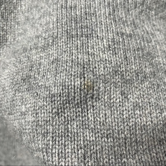 Gran Sasso Cashmere Blend Gray Sweater Dress size IT 48 - Picture 12 of 12